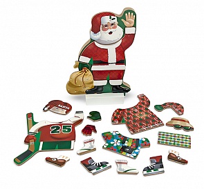 Магнитные игры - Переодень Санту (Melissa&Doug, 3551_md)